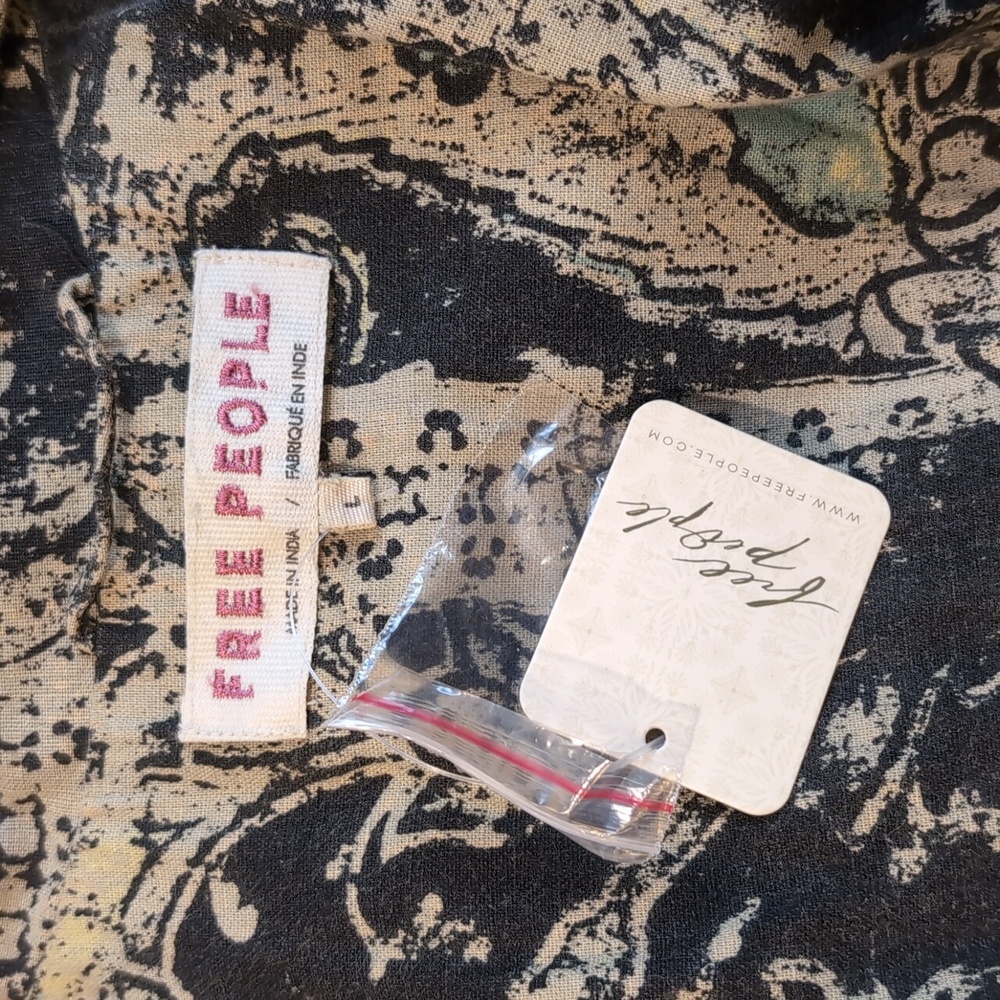 Free People Paisley Rae Duster - Size Large